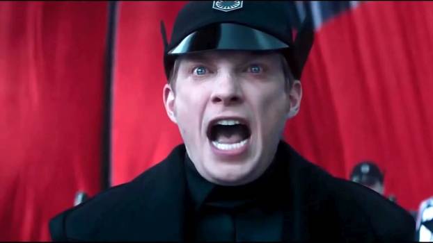 Photo of Domhnall Gleeson as General Hux in Star Wars: Episode VII - The Force Awakens (2015)