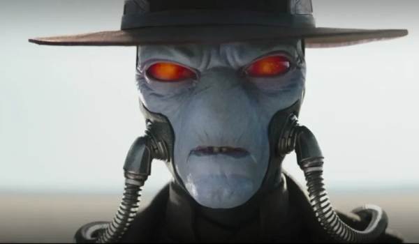 Screenshot of Dorian Kingi as Cad Bane in Star Wars: The Book of Boba Fett (2019)