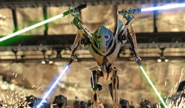 Screenshot of General Grievous in Star Wars: Episode III – Revenge of the Sith (2005)