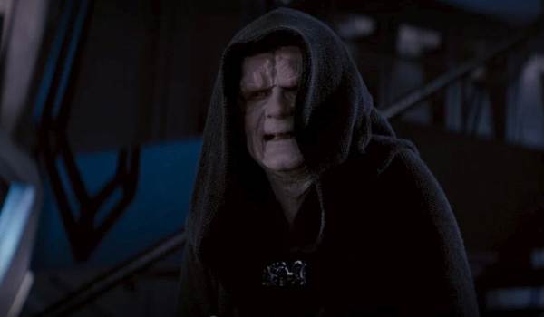 Screenshot of Ian McDiarmid as Emperor Palpatine in Star Wars: Episode V - The Empire Strikes Back (1980)