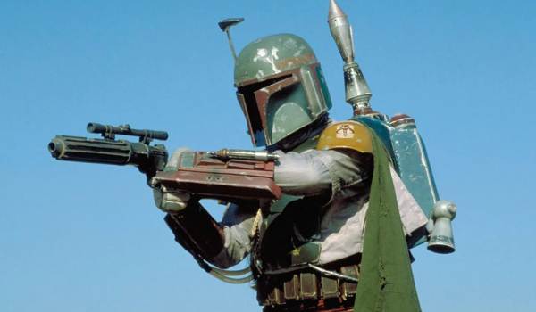 Screenshot of Jeremy Bulloch / Temuera Morrison as Boba Fett in Star Wars: Episode VI - Return of the Jedi (1983)