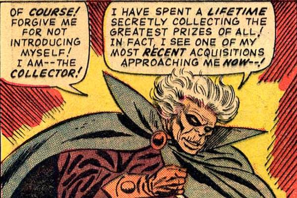 Comic Panel of Avengers #28 Vol 1, artwork by Don-Heck, Frankie-Ray