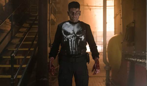 Television still of Jon Bernthal as Frank Castle / The Punisher in the sci-fi show Marvel's The Punisher