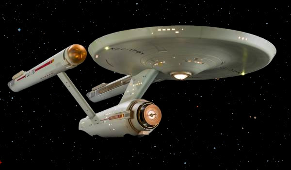 USS Enterprise – flagship starship exploring deep space