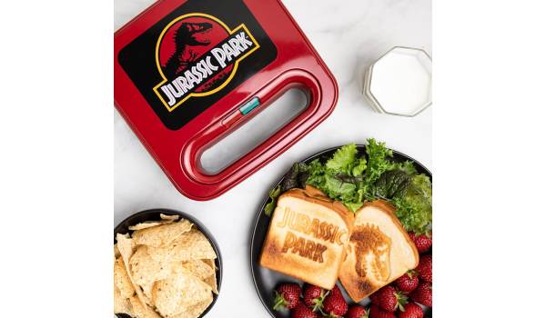 Photo of Jurassic Park Panini Press and Compact Indoor Grill