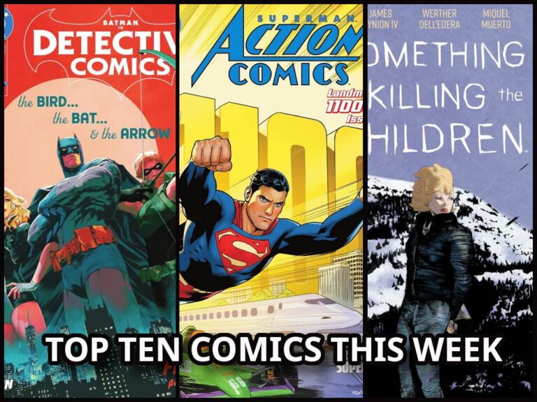 Top 10 New Comic Books This Week 7/22/2026