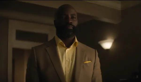 Mike Colter as Luke Cage in a scene from the 2026 series Daredevil: Born Again.