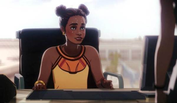 Ozioma Akagha as Shuri in Marvel Animation What If...?