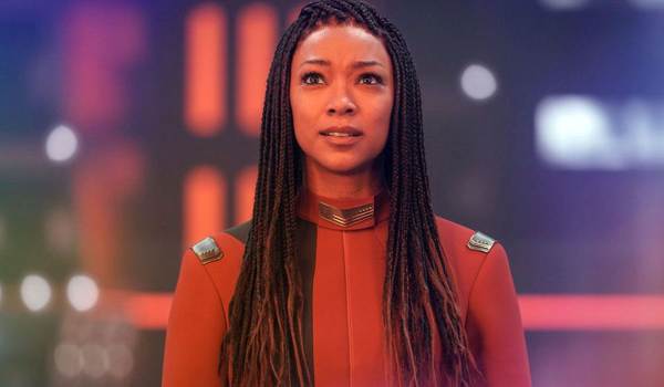 Sonequa Martin-Green as Michael Burnham in Star Trek: Discovery
