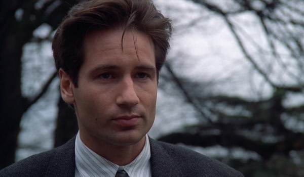 David Duchovny as FBI Special Agent Fox Mulder in The X-Files.
