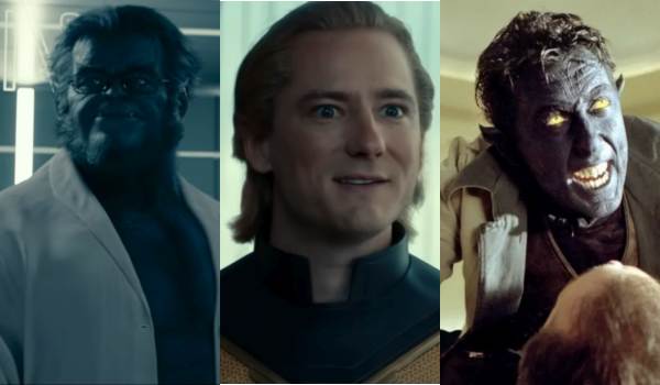 Kelsey Grammer as Beast, Lewis Pullman as Sentry, and Alan Cumming as Nightcrawler.