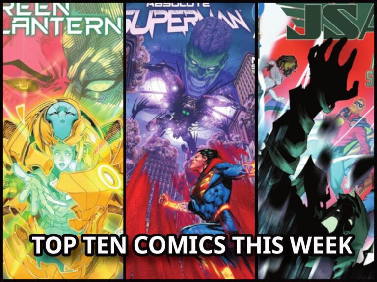 Top 10 New Comic Books This Week 8/5/2026