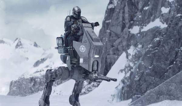 AT-ST Walker in Star Wars: The Mandalorian and Grogu