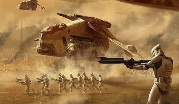 LAAT/i Republic Gunship in Star Wars: Episode II – Attack of the Clones