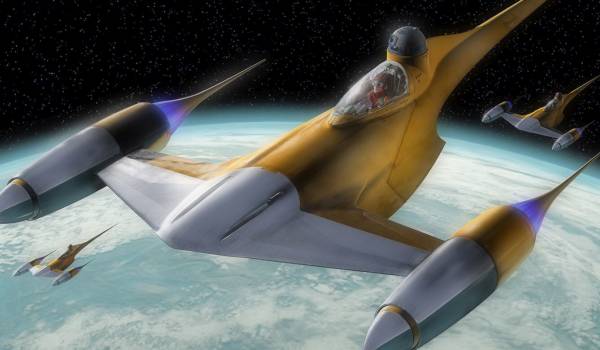 Naboo N-1 Starfighter in Star Wars: Episode I - The Phantom Menace
