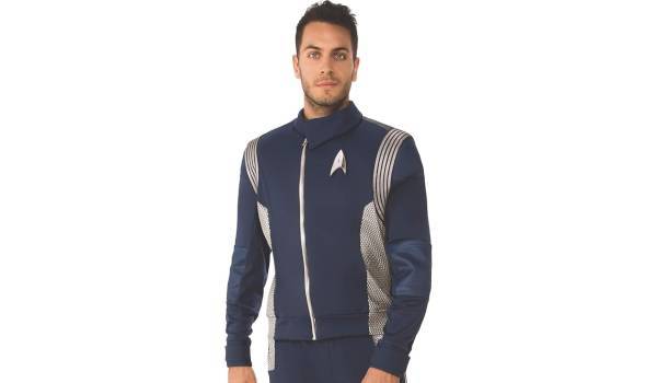 Rubie's 821213-STD Star Trek Discovery Science Costume Uniform, Silver, Standard from Amazon