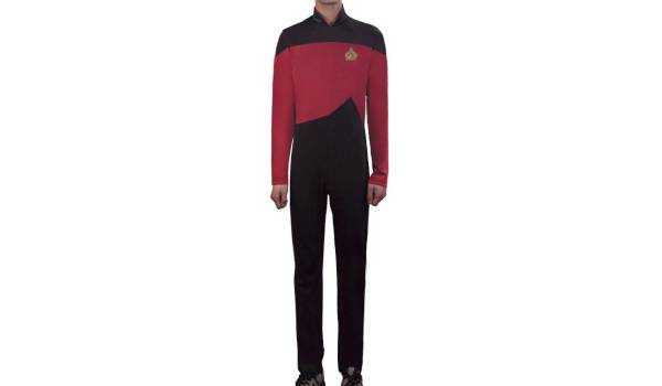 Star Trek TNG The Next Generation Jumpsuit Uniform Costume Yellow/Blue/Red from Cosermart