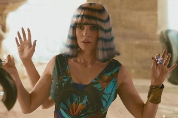 Rebecca Ferguson as Riza in the sci-fi movie Men in Black: International (2019)