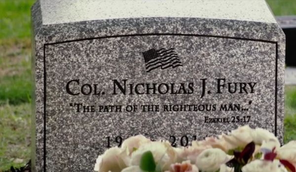 Nick Fury’s Tombstone Quote in Captain America: The Winter Soldier (2014)