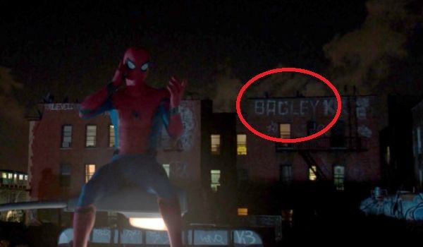The Mark Bagley Mural in Spider-Man: Homecoming (2017)