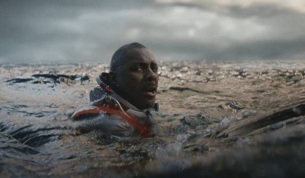 Idris Elba as Jackson in the sci-fi movie Above the Below (2026)