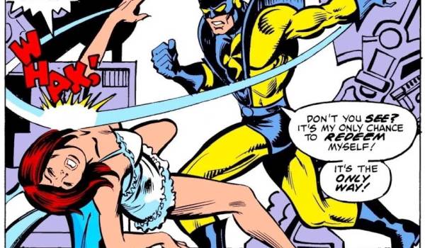 Comic panel from Avengers #213 (1981)