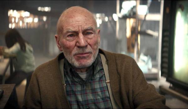 Patrick Stewart as Charles Xavier / Professor X in the sci-fi movie Logan (2017)