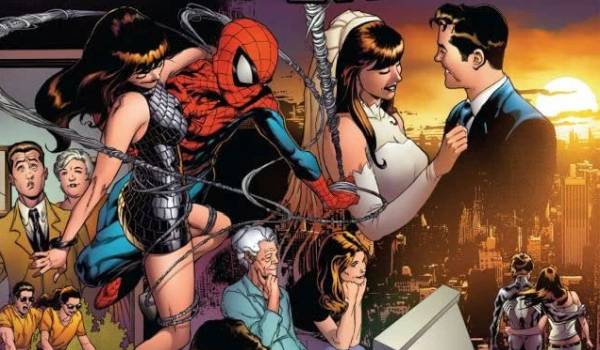 Comic cover from Spider-Man: One More Day Trade Paperback