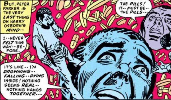 Comic panel from The Amazing Spider-Man #96 (1971)