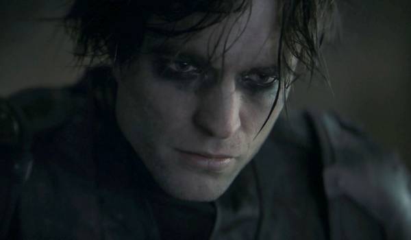 Robert Pattinson as Bruce Wayne / Batman in the movie The Batman (2022)